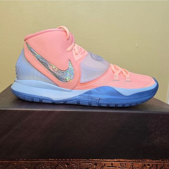 Nike X Concepts Kyrie 6 Kephri Pink Tint Guava Ice CU8879-600 Special Box 10.5 - Picture 1 of 9